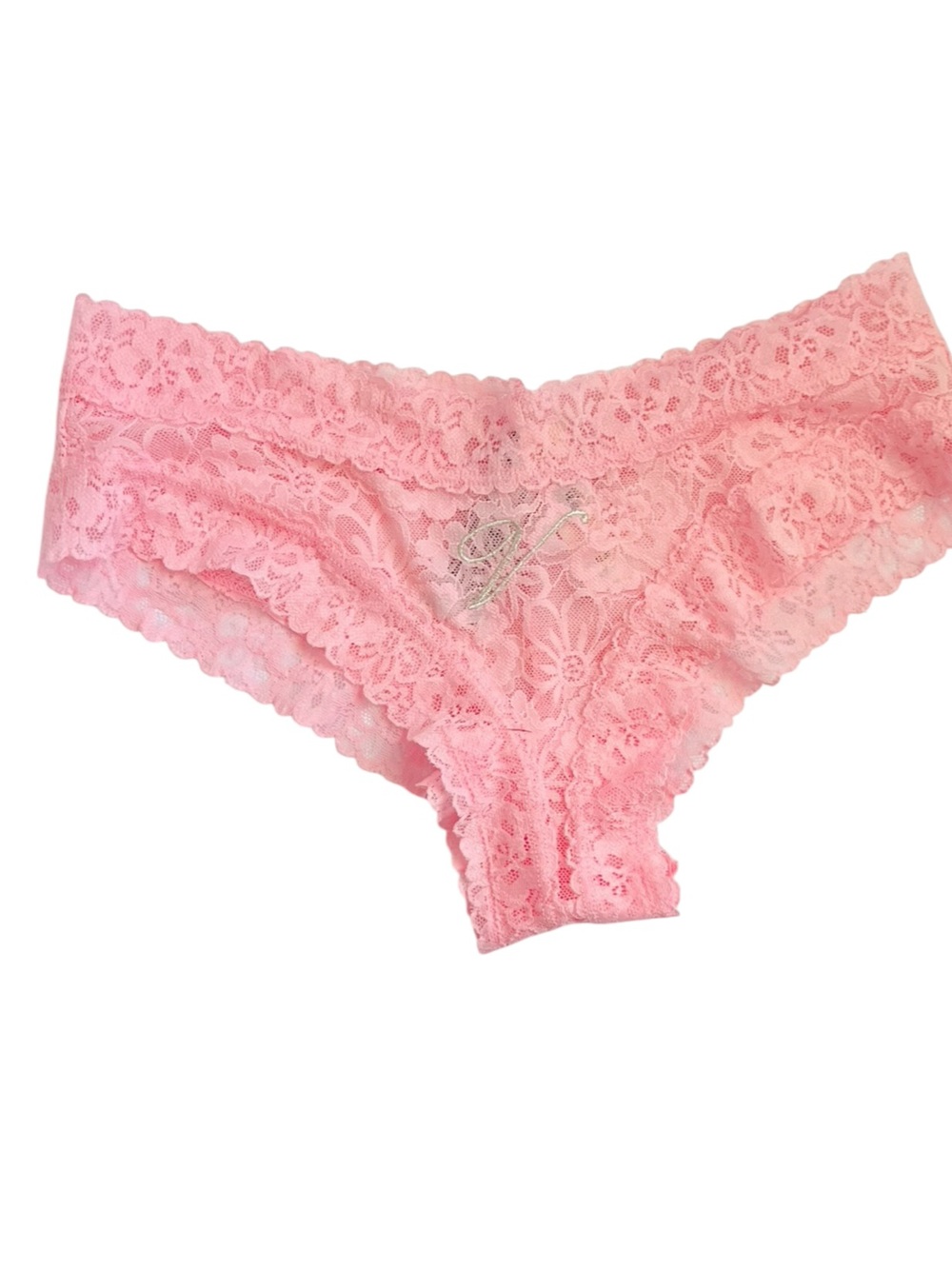 Victoria's Secret Light Pink Lace Cheeky Panty